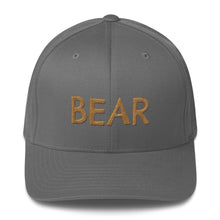 BEAR Gold Flexfit Cap