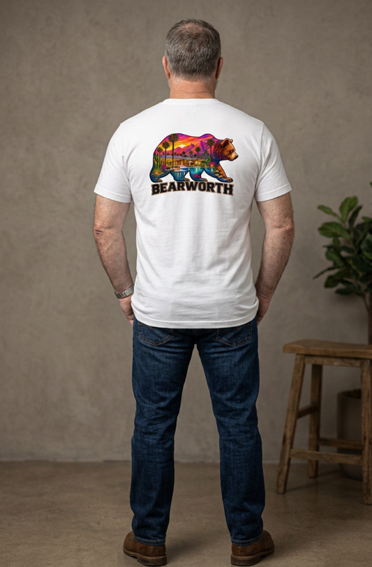Bearworth Palm Springs Sunset Tee