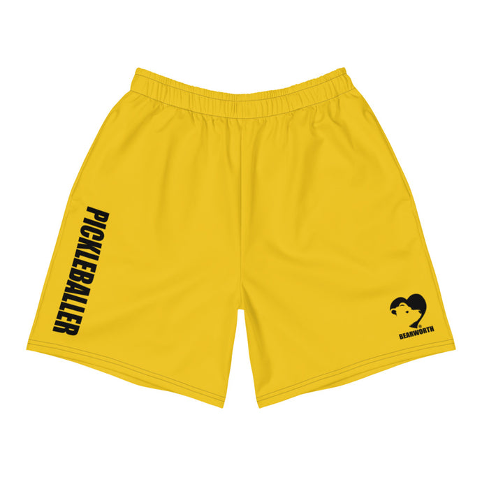 Pickleballer Athletic Shorts (Yellow)