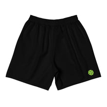 Pickleballer Athletic Shorts (Black/green)