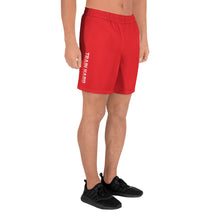 Men's Athletic Train Hard Shorts (Orange)