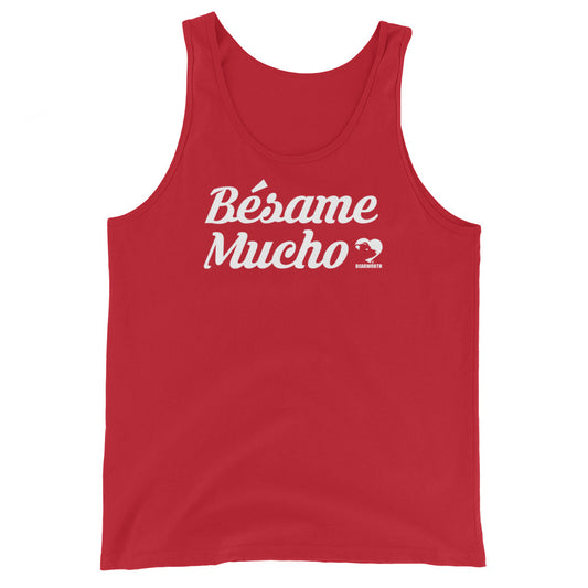 Bésame Mucho Tank Top (wht font)