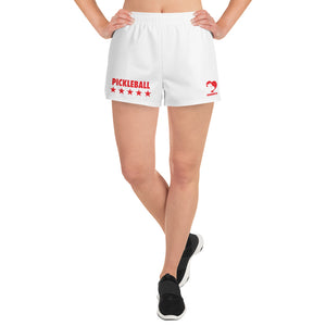 Pickleball Stars Women's Athletic Short Shorts