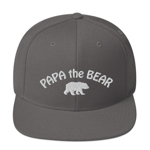 PAPA the BEAR Snapback Hat
