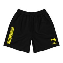 Pickleballer Athletic Shorts (Black/yellow)