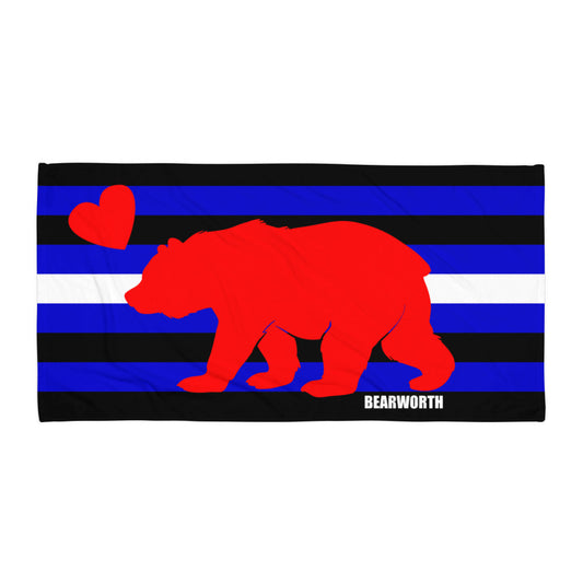 Bearworth Leather Pride Towel