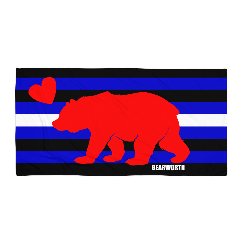 Bearworth Leather Pride Towel
