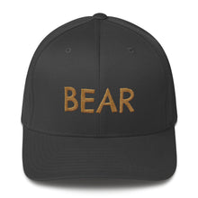 BEAR Gold Flexfit Cap