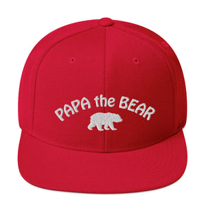 PAPA the BEAR Snapback Hat