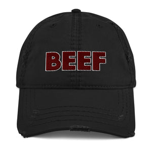 "BEEF" Dad Hat Distressed