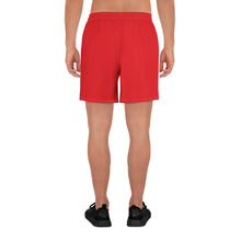 Men's Athletic Train Hard Shorts (Orange)