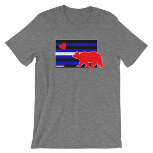 Bear Leather Flag T-Shirt