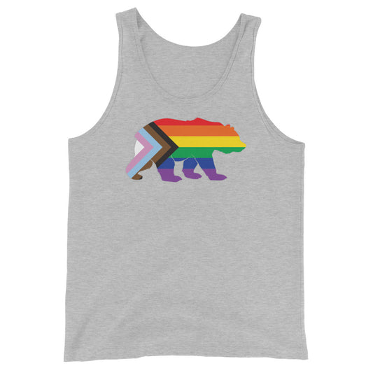 Progress Pride Bear Tank Top